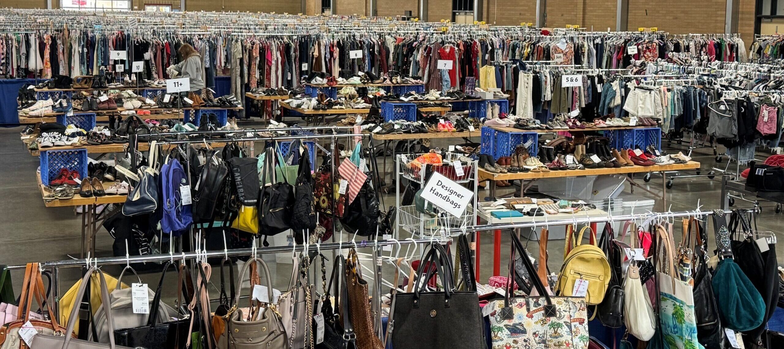 100 CLOSETS. THOUSANDS OF FINDS. ONE HUGE SALE.